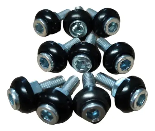 TORNILLO DECORATIVOS NEGRO 100 UND MZ
