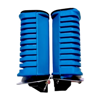 POSA PIE CG 150 TRASERO AZUL